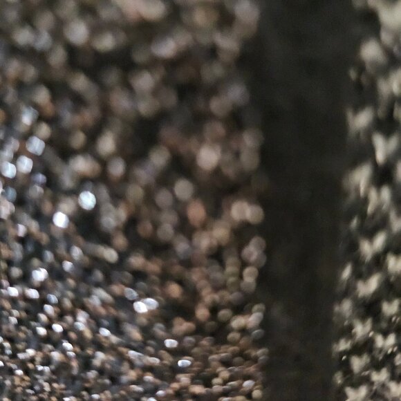 New With Tags Nine West Black Cream And Metallic Gray Camo Long Cardigan Size Me - Picture 11 of 11